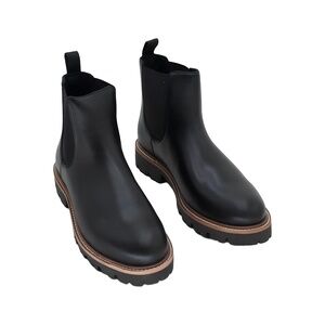 Nisolo Go-To Lug Chelsea Boot Black Size 9
